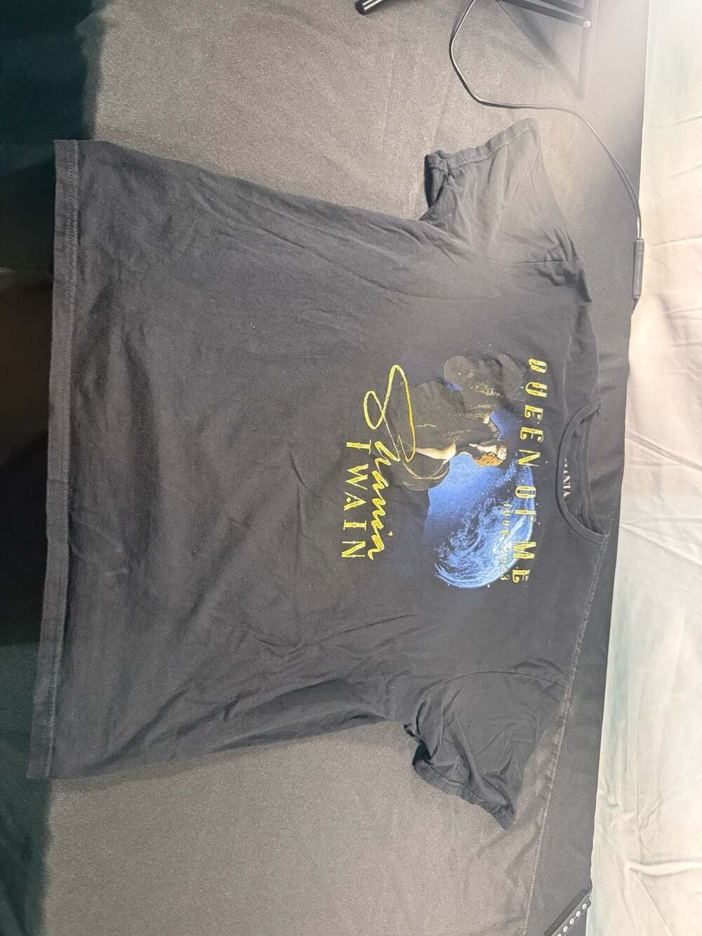 Shania Twain Queen Of Me Tour 2023 Concert T-Shirt Black 2XL